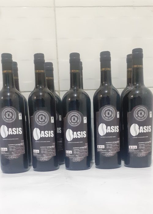 Oasis coffee flavoured wine