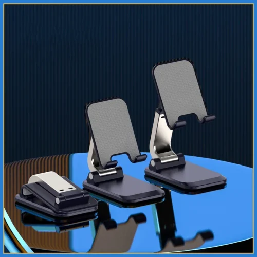 Portable Adjustable Phone Stand - Foldable and Lightweight for All Devices