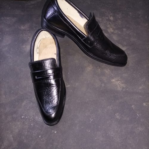Black Formal Leather Shoes For Men