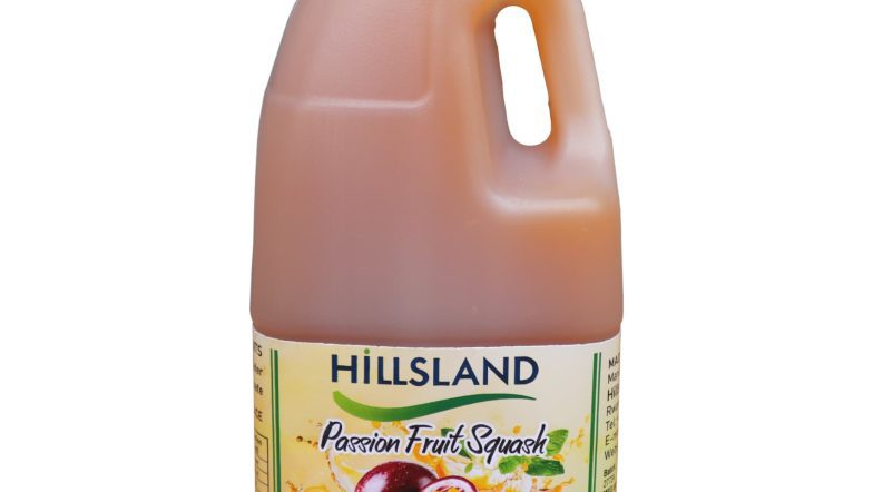 HillsLand Passion Fruit Squash 1L