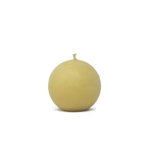 Beautiful Ball Yellow Candles-Bees Wax