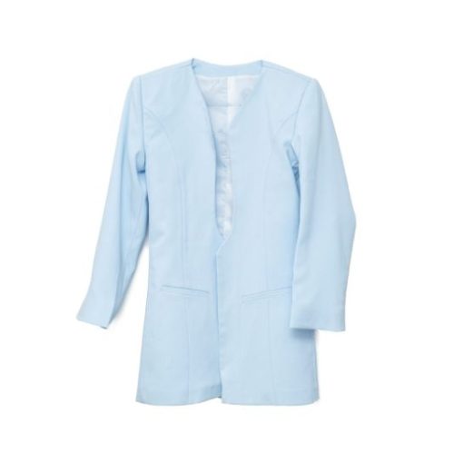 Women Formal Blazer in Sky Blue