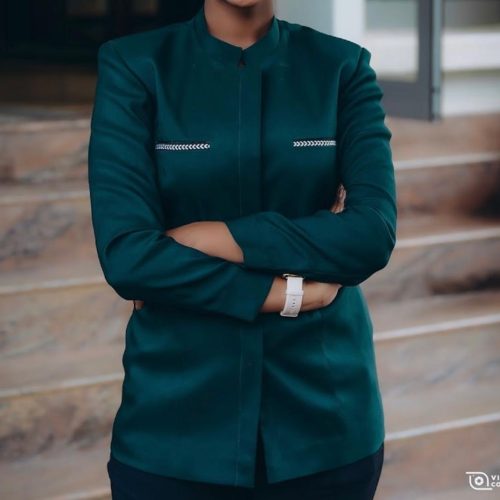 F and Y made in rwanda Blazer shirt/jacket