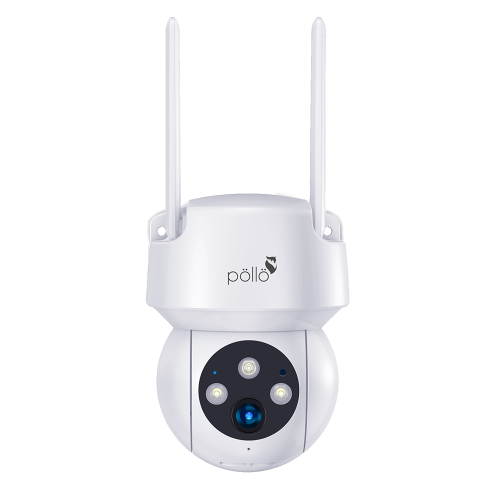 Apex 360° 3MP Outdoor Smart Wi-Fi Camera | IP66 Waterproof | Two-Way Audio | Mobile App Control