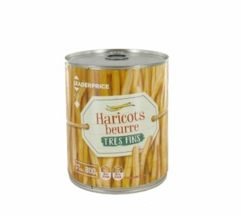 LP HARICOTS BEURRE TRES FINS 800G