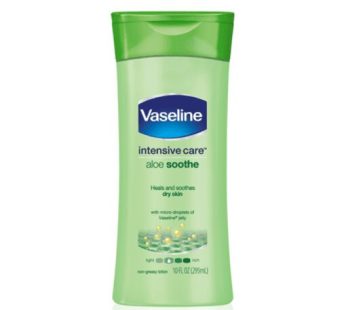 VASELINE INTENSIVE CARE BODY LOTION ALOE SOOTHE 400ML