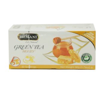 HEMANI GREEN TEA HONEY 20 TEA BAGS