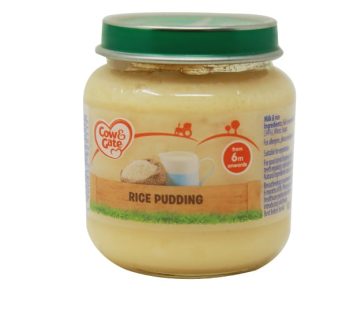 COW & GATE RICE PUDDING JAR 125G