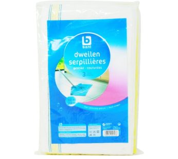 BONI DWEILEN SERPILLIERES 3 PCS