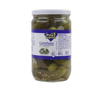 LPG CORNICHONS AU VINAIGRE 660G