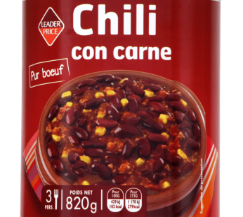 LP CHILI CON CARNE PUR BOEUF 820G