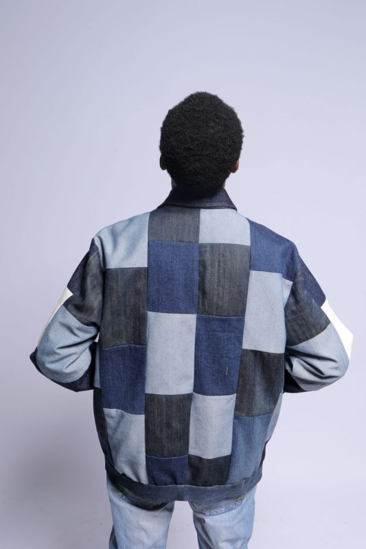 Patched denim jacket - Image 3