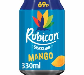 RUBICON SPARKLING MANGO CAN 330ML