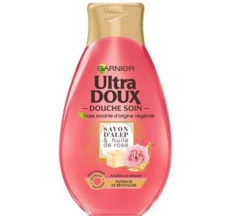 GARNIER ULTRA DOUX DOUCHE HUILE DE ROSE 250ML
