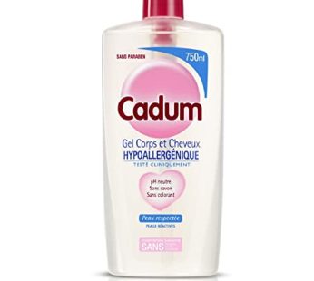 CADUM GEL CORPS N CHEVEUX HYPOALLERGENIQUE 750ML