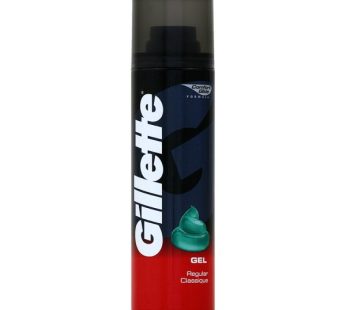GILLETTE CLASSIC SHAVE GEL REGURAL 200ML