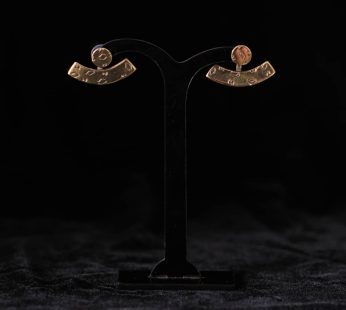 Moon Sun earings (Brass)