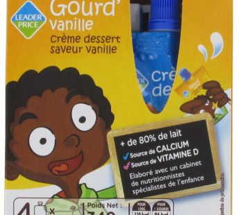 LP GOURD CREME DESSERT VANILLE (4X85G) 340G