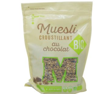 LP BIO MUESLI CROUSTILLANT AU CHOCOLAT 500G