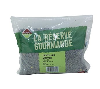 LP LENTILLES VERTES 500G