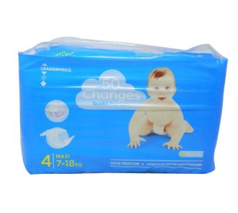 LP DIAPERS MAXI 50 CHANGES 7-18KG NO.4