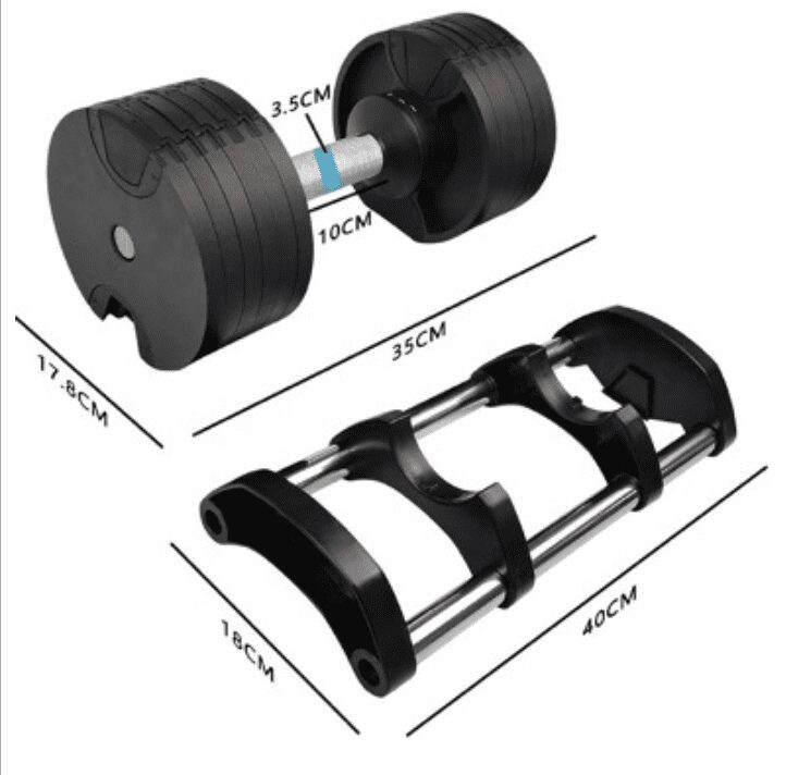 Adjustable Dumbbell Set - Image 2