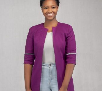 F&Y Purple Women Blazer with imigongo details
