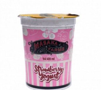 MASAKA YOGHURT STRAWBERRY 400ML
