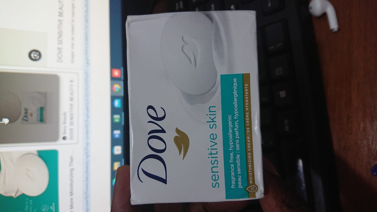 DOVE SENSITIVE SKIN BAR 106gr - Image 2