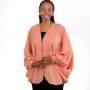 F and Y Made in Rwanda Pink bomber Kimono