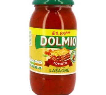 DOLMIO TOMATO SAUCE LASAGNE 500G