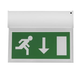 ILLUMINOUS FIRE EXIT SIGN DOUBLE SIDED