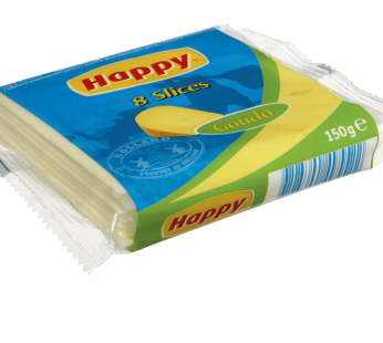 HAPPY 8 SLICES GOUDA 150G