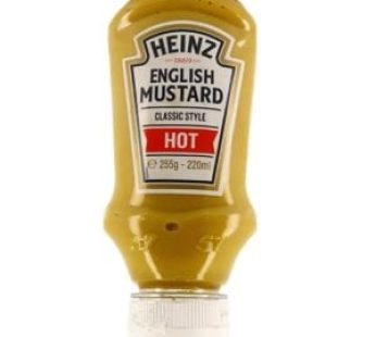HEINZ HOT ENGLISH MUSTARD 220ML