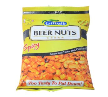 GINNIS SPICY BEER NUTS 100G