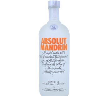 ABSOLUT MANDRIN VODKA 1L