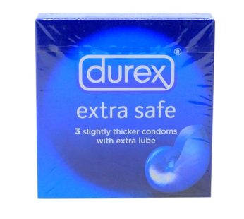 DUREX EXTRA SAFE CONDOMS 3’S