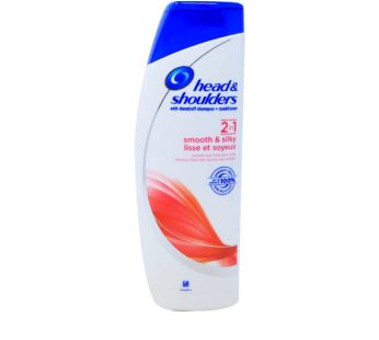 HEAD&SHOULDERS 2 IN 1 SMOOTH & SILKY 400ML