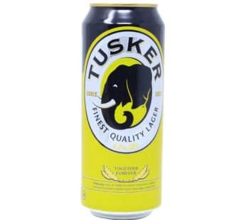 TUSKER LAGER CAN 50CL