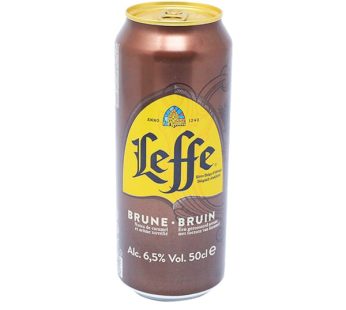LEFFE CAN BRUNE 50CL