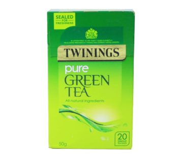 TWININGS PURE GREEN TEA 50G