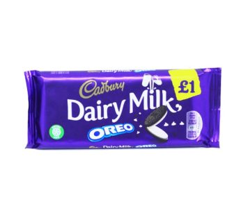 CADBURY DAIRY MILK OREO BLOCK 120G (UK)