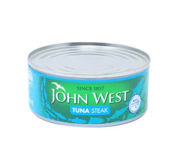 JOHN W TUNA STEAK IN BRINE 160G
