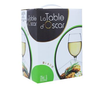 LA TABLE D’ OSCAR VIN BLANC 5L