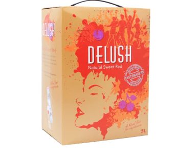 DELUSH NATURAL SWEET RED WINE 5L