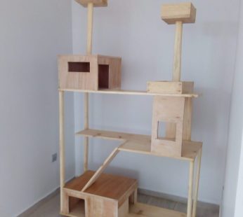 Wooden Cat House