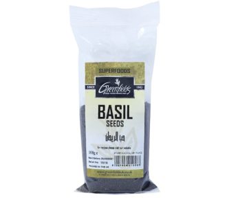 GREENFIELDS BASIL SEEDS SUPERFOODS 100G