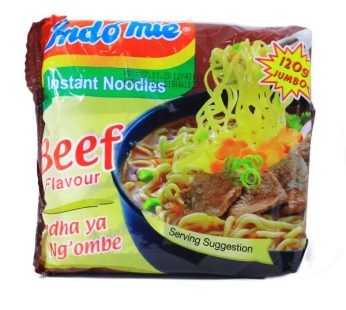 INDOMIE INSTANT NOODLES BEEF FLAVOUR 120G