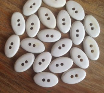 Cow horn small buttons