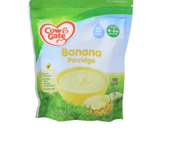 COW&GATE BANANA PORRIDGE BAGS 125G